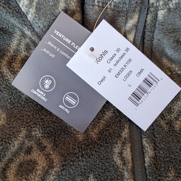 Eddie Bauer Fleece, Men's, Large - Picture 5 of 7